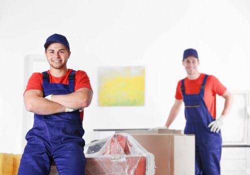 Office relocation van supporting business removal services in Wembley