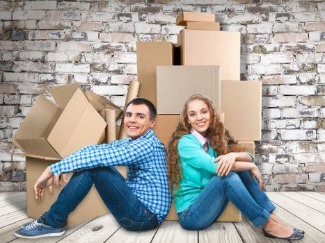 Commercial movers coordinating an office relocation process in Wembley