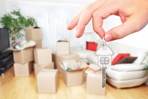 Office removals team planning a Wembley business relocation