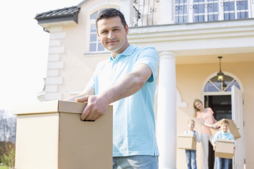 Professional removal van in Wembley for home and office moves