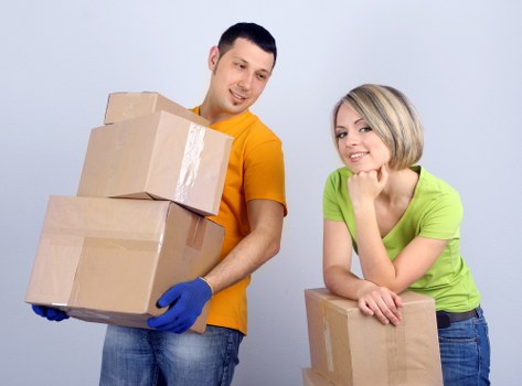 Local moving help in Wembley with a van near residential flats