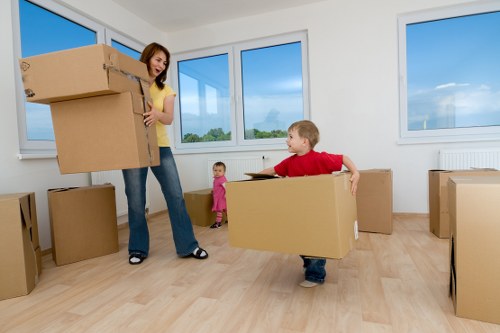 Load-based quote example for an apartment move in Wembley
