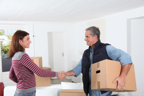 Careful packing and loading for house removals in Wembley