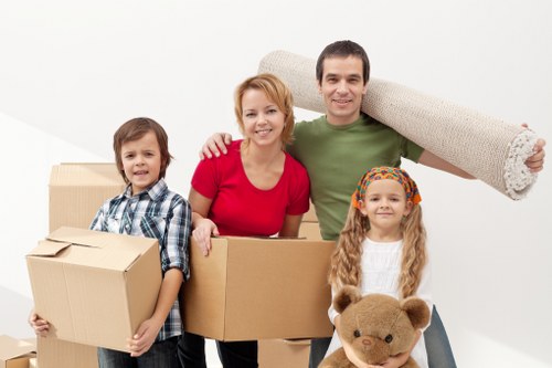 Commercial removals in Wembley with office equipment and transport planning