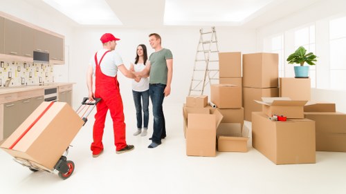 Moving house items stored safely in Wembley
