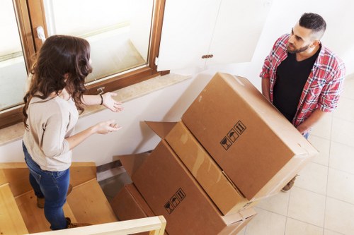 Experienced house removalists in Wembley handling a family home move