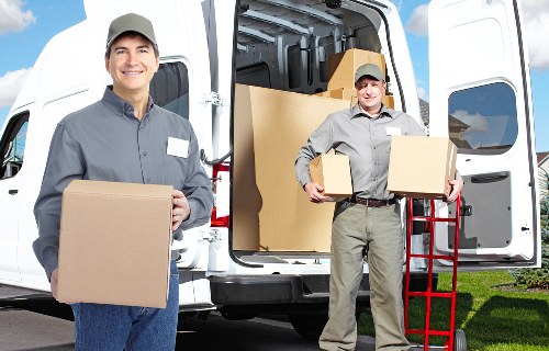 Local Wembley removals team handling a business relocation